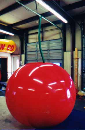 Cherry - 6' helium inflatable - standard shape
